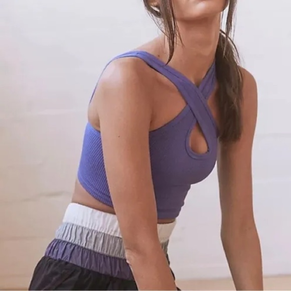 Free People Movement Happiness Runs Convertible Tank NWOT Size Small